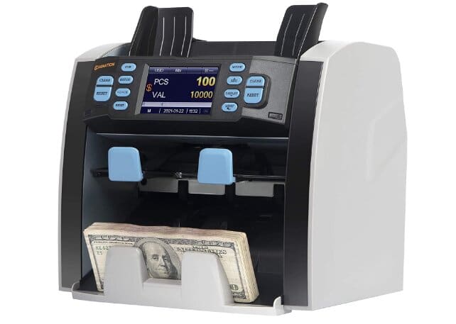 CARNATION Mixed Denomination Bill Money Value Counter and Sorter CR1500 Bank Grade