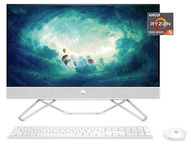 HP 2023 Newest All-in-One desktop computer (business PC)