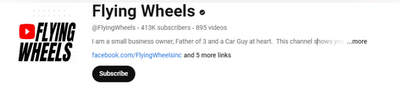 flying wheels youtube channel