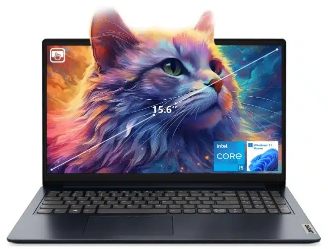Lenovo IdeaPad 1i Laptop, 15.6 FHD Touchscreen